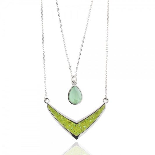 Collier “Green Elegance”